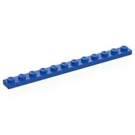 Plate 1 x 12 / Blue