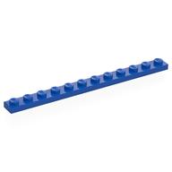Lego Plate 1 x 12 / Blue