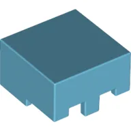 Helmet Rectangular / Medium Azure