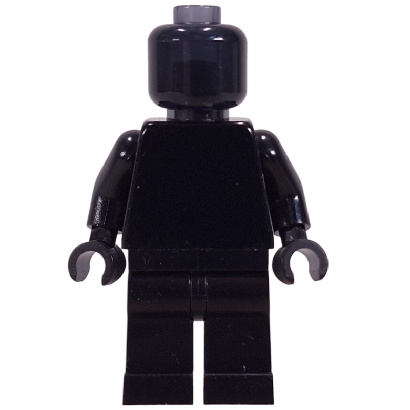 Lego Monochrome, Black with Trans-Black Head