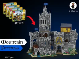 Mountain Fortress (4x 31120)