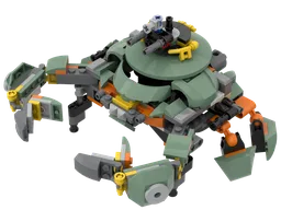 Alternate model of Overwatch 75976 Wrecking Ball - METAL CRAB - Designed By Ken_He_MOC