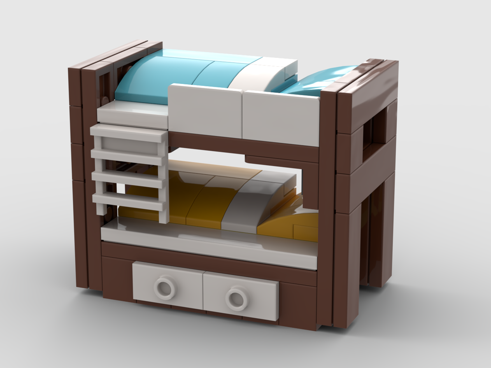 Lego Hochbett, Stockbett, Bunk Bed, Etagenbett