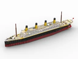 RMS Titanic 1:400 (Building instructions only)
