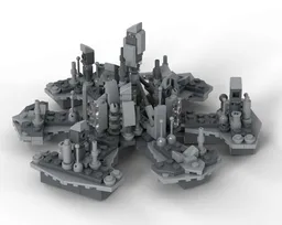 Lego Atlantis City Microscale - Stargate Atlantis