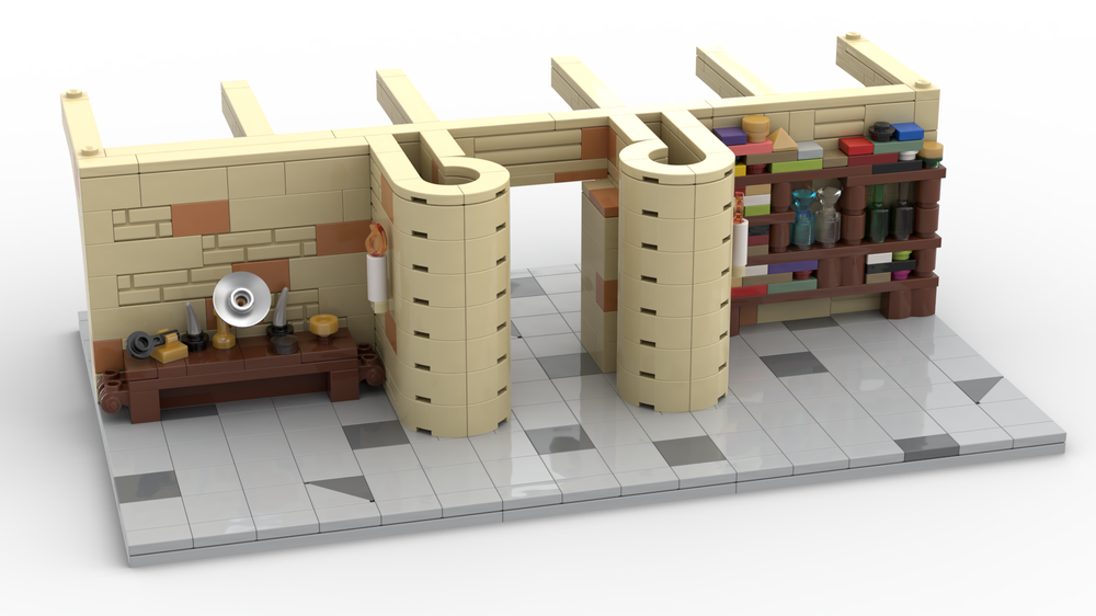 Lego Harry Potter Room of requirement