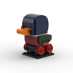 Classic Wooden Duck Brickheadz