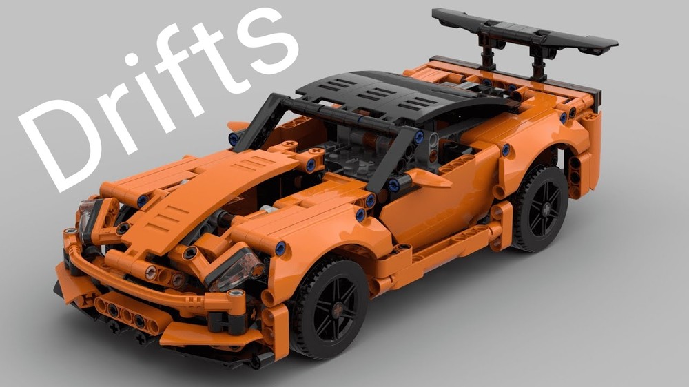 Lego Drifting RC Mod Chevrolet Corvette ZR1