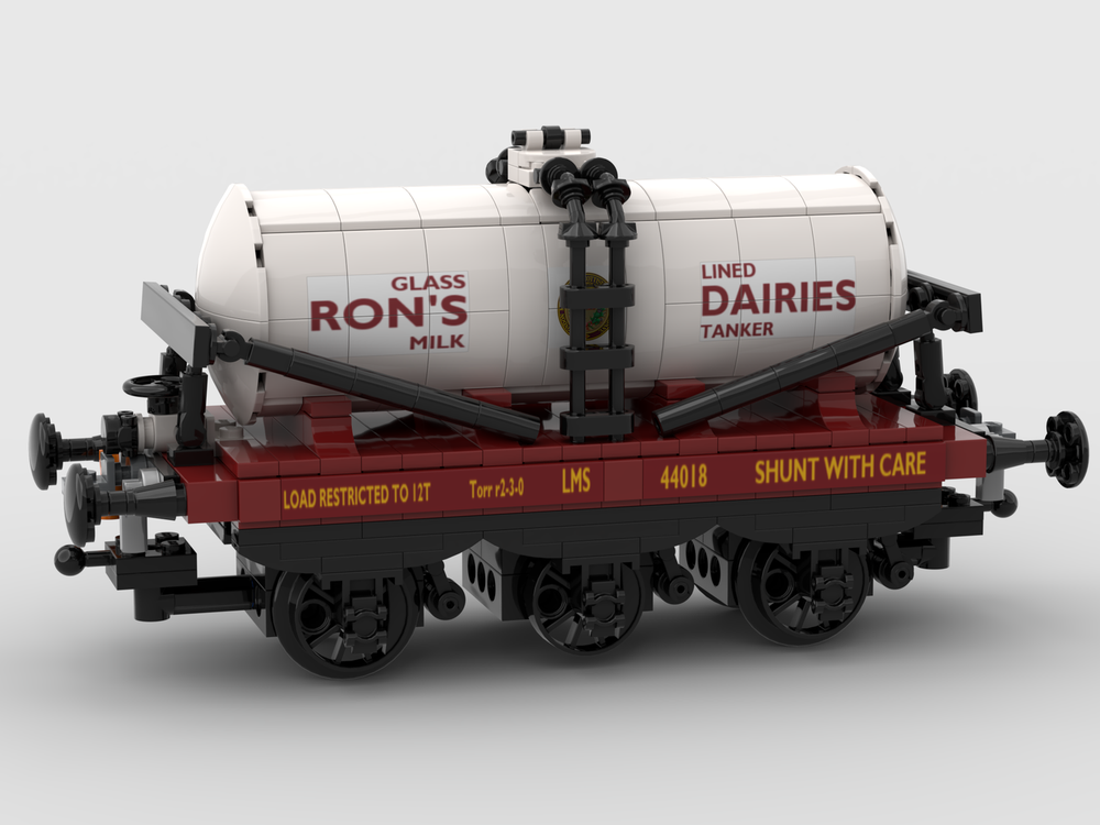 Lego LMS 6 Wheel Milk Tanker