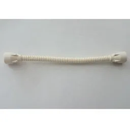 Flexible Hose 8.5L with Tabbed Ends White (Ends different color than Tube) / Trans-Clear