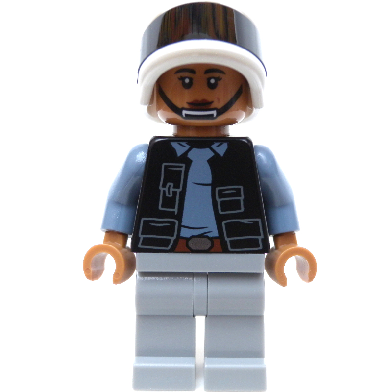 Lego Rebel Trooper / Rebel Fleet Trooper, Medium Nougat Head