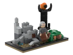 A Giant amidst his mindscape