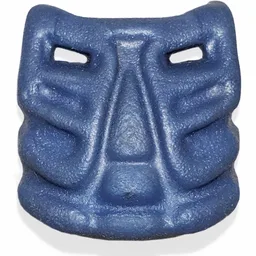 Large Figure Mask Krana Ja / Pearl Sand Blue