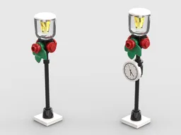Winter Village street lamps