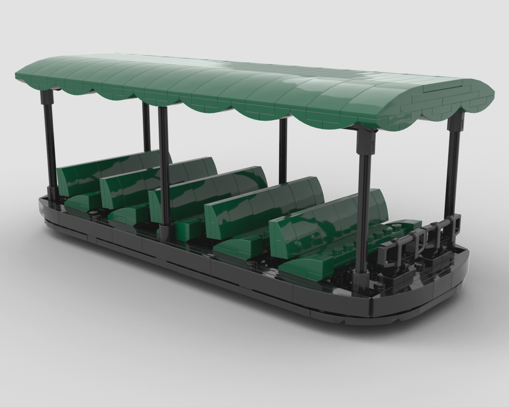Lego Living with the Land boat