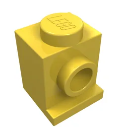 Brick Special 1 x 1 with Headlight / Yellow