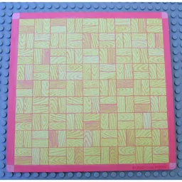 Playmat, Scala, with Yellow Squares Print / [No Color/Any Color]