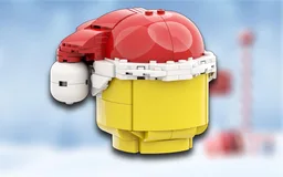 Up-Scaled LEGO Minifigure Hat - Santa Edition
