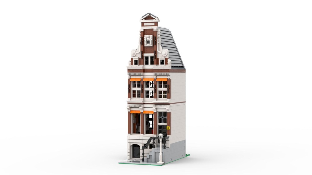 Lego Amsterdam - Oude Turfmarkt - Modular Building