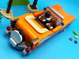 Bowtie Impala Convertible - Orange