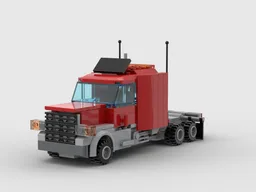 City Scale Sleeper Semi Cab