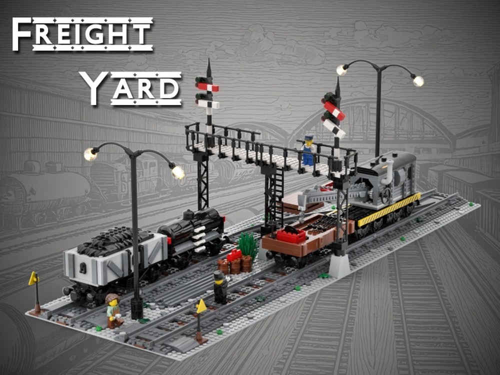 Lego Freight Yard