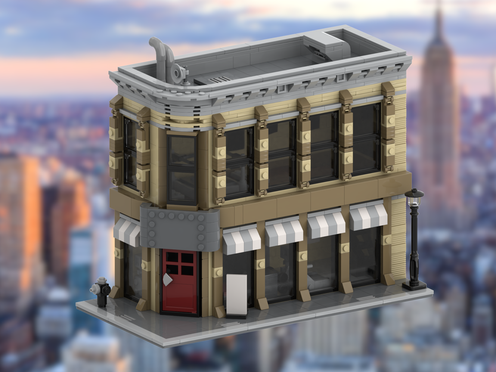 Lego Modular Fogwell's Gym - Marvel Building