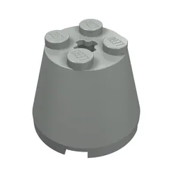 Cone 3 x 3 x 2 / Light Gray