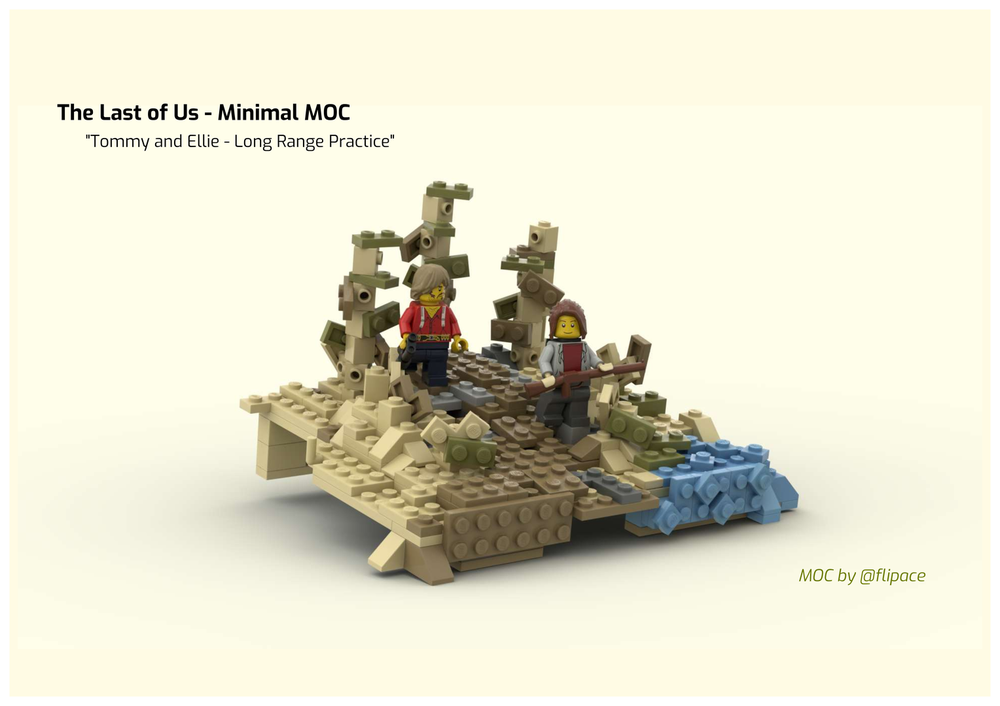 Lego TLOU - Minimal - Tommy and Ellie - Long Range Practice