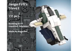 Jango's Slave 1 (1:200 scale)