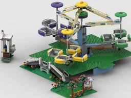 Fairground Mixer - Alt build of 10247 Ferris Wheel