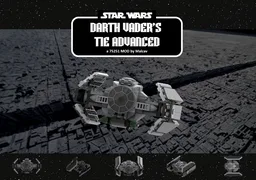 Darth Vader's Tie Fighter based on 75251