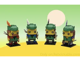 Forestmen guard Brickheadz
