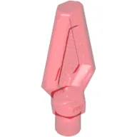 Weapon Pike / Spear Tip with Bar / Trans-Red