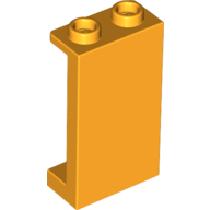 Lego Panel 1 x 2 x 3 [Side Supports / Hollow Studs] / Bright Light Orange