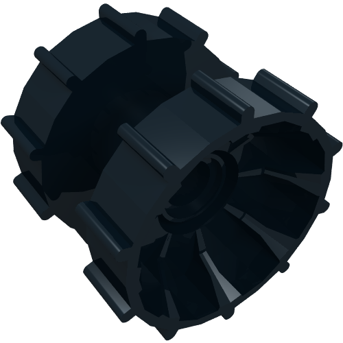 Lego Technic Tread Hub / Black