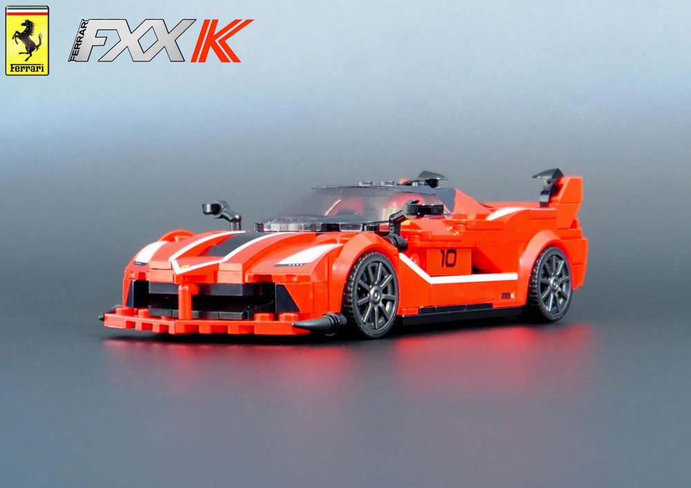 Lego Ferrari FXX K - Speed Champions 8 Studs wide