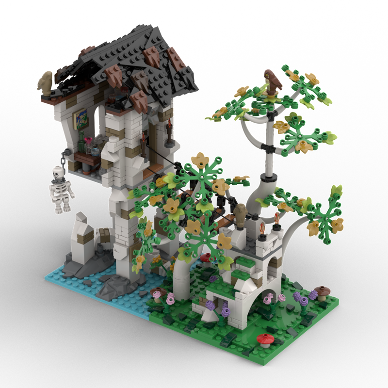 Lego Ruins of the wizard's house