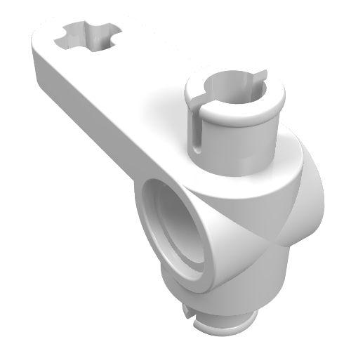 Lego Technic Steering Arm / White