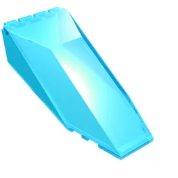 Windscreen 10 x 4 x 2 1/3 Canopy / Trans-Light Blue