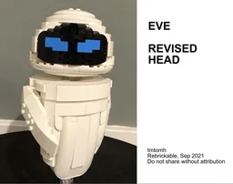 EVE from WALL-E: Improved Head