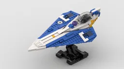Delta-7b Aethersprite-class light interceptor - Barriss Offees Version