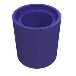 Technic Pin Connector Round 1L [Beam] / Dark Purple