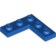 Lego Plate 3 x 3 Corner / Blue
