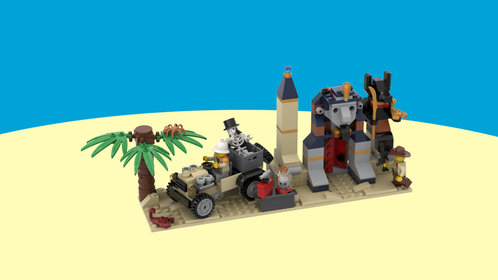 Lego Adventurers - Reimagined Sphinx Secret Surprise (5978)