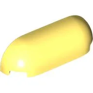 Brick Round, Curved Triple 1 x 4 x 1 / Bright Light Yellow