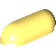 Lego Brick Round, Curved Triple 1 x 4 x 1 / Bright Light Yellow