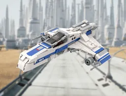 E WING - Minifigure Scale