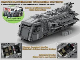 Imperial Heavy Marauder with modded full rotation top turret