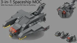 3 in 1 Spaceship(s)